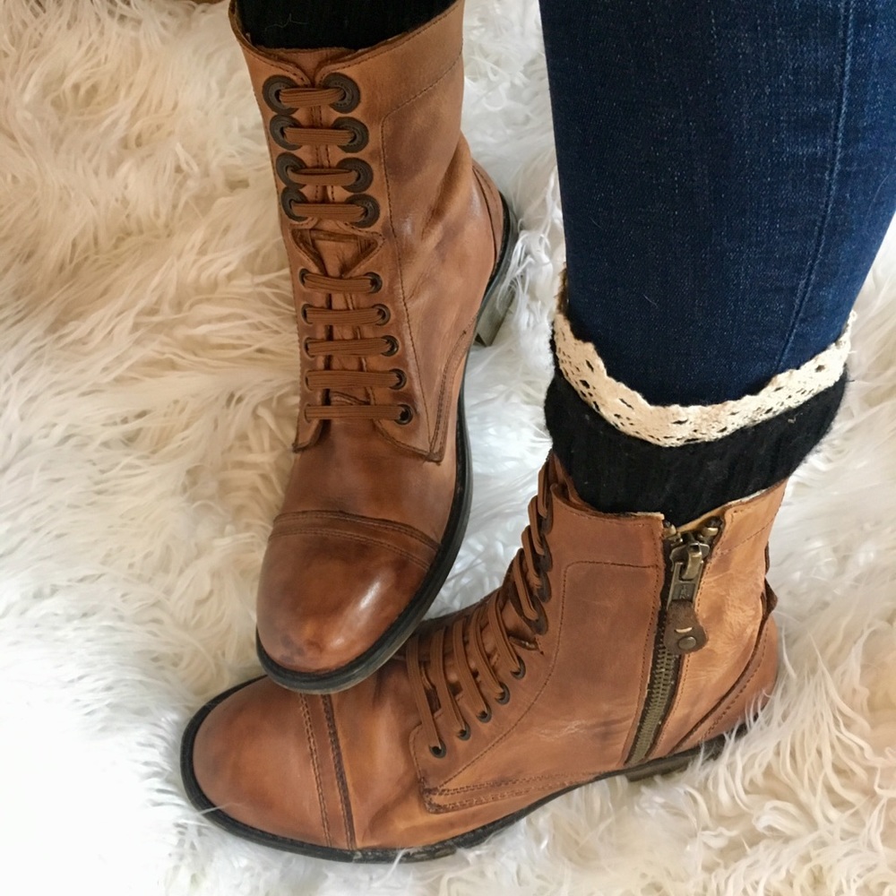 🍁🍂Men’s Steve Madden Leather Boot